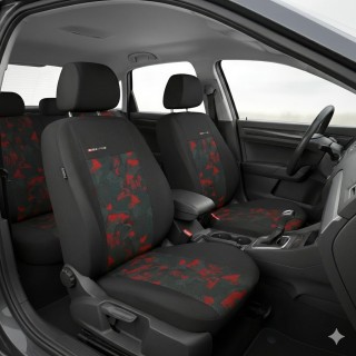 Pokrowce Elegance czerwone