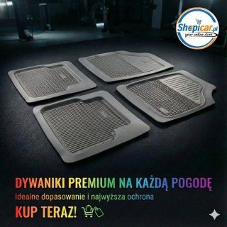 Dywaniki Premium szare